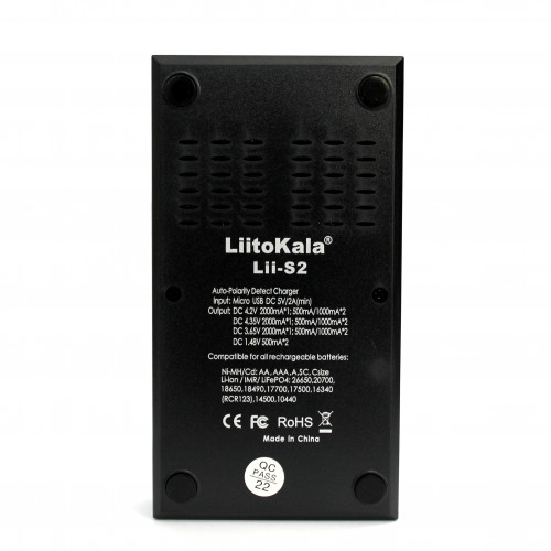 Зарядное устройство Liitokala «Lii-S2»